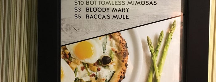 Racca's Pizzeria is one of Want to try.