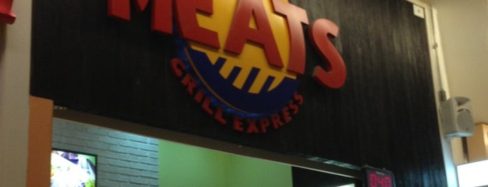 Meats Grill Express is one of สถานที่ที่ Carlos ถูกใจ.