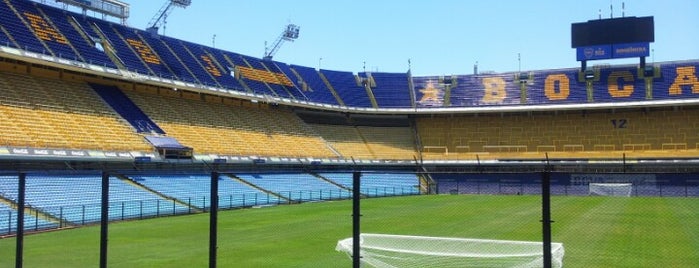 Estadio Alberto J. Armando "La Bombonera" (Club Atlético Boca Juniors) is one of Football Grounds.