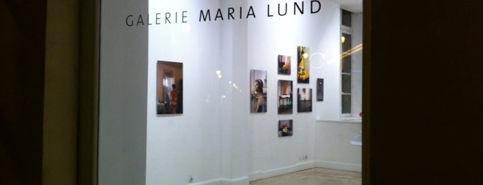 Galerie Maria Lund is one of Paris - Art Galleries and Venues.