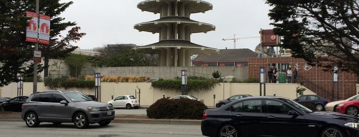 Japantown Peace Plaza is one of San Francisco.