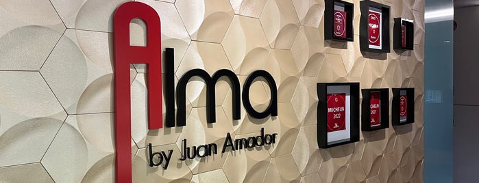 Alma by Juan Amador is one of Вкусно в Сингапуре.