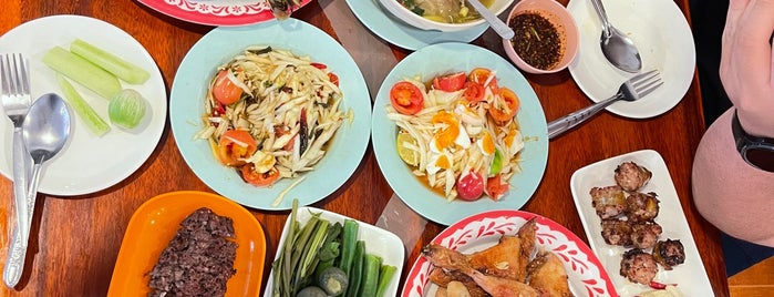 พรไก่ย่าง สามแยกภูเวียง is one of Ichiro's reviewed restaurants.