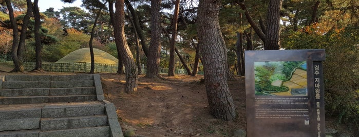 지마왕릉 is one of 고분 古墳 Korean Acient Tombs.