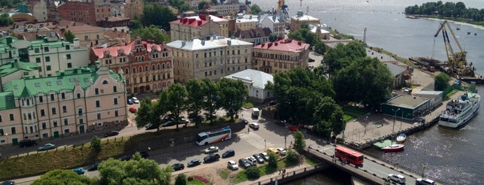 Vyborg Castle is one of ЕЗДА:.