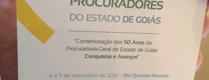 Rio Quente Resorts - Centro de Convenções is one of Top 10 dinner spots in GO, Brasil.