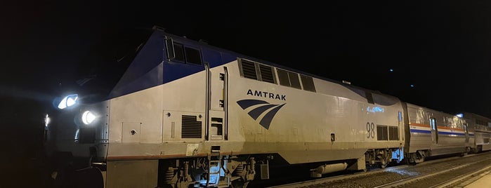 Amtrak - Waterloo Station (WTI) is one of Amtrak's Capitol Limited.