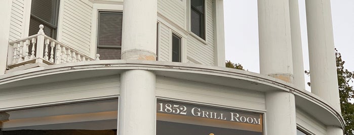 1852 Grill Room is one of New Restaurants to Try.
