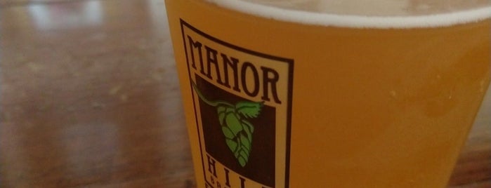 Manor Hill Brewing is one of Chris 님이 좋아한 장소.