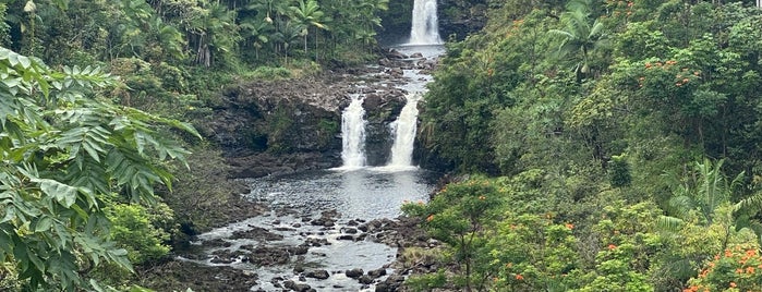 Umauma Falls is one of Hawaii Island.
