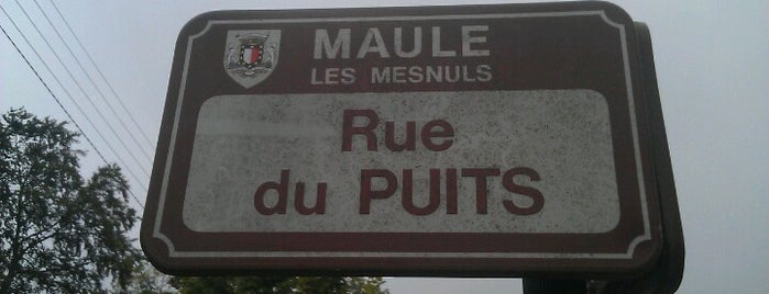 Rue du Puits - Maule is one of #Env001.