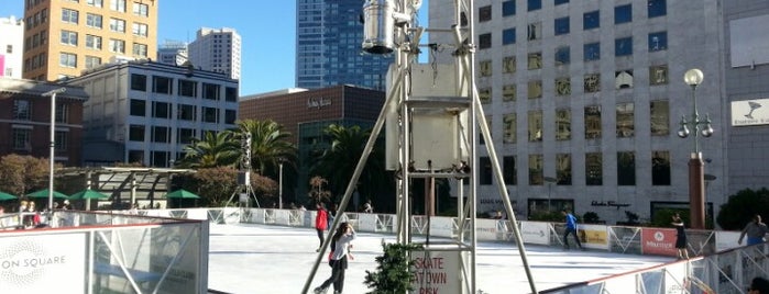 Union Square Ice Skating Rink is one of To-Do SF.