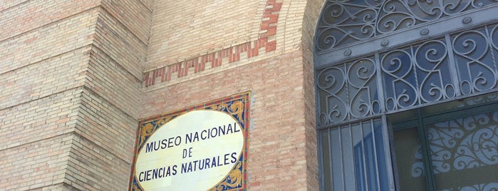 Museo Nacional de Ciencias Naturales is one of MadRid ❤.