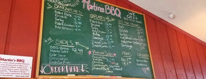 Martin's BBQ is one of Scottさんのお気に入りスポット.