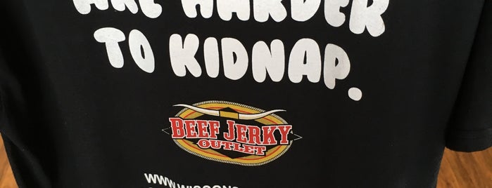 Beef Jerky Outlet is one of Posti che sono piaciuti a Karl.