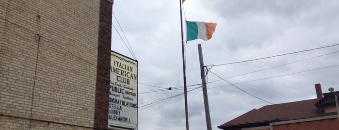 Italian American Club is one of Tempat yang Disukai Cherri.