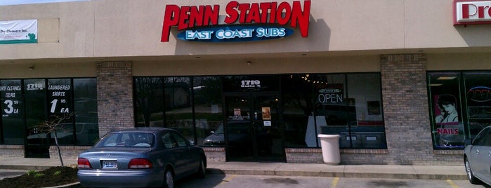 Penn Station East Coast Subs is one of cincy 06/2012.