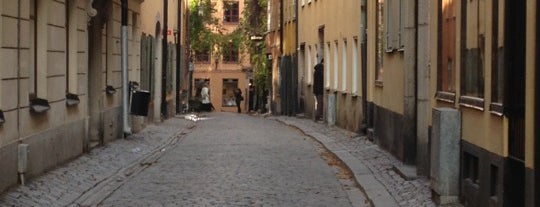 Gamla Stan is one of Stockholm.