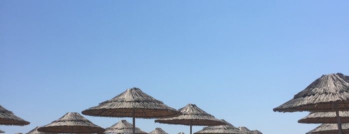 Beach - Aska Lara Resort & SPA is one of Lieux qui ont plu à Mutlu.