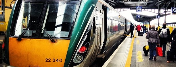 Dublin Heuston Railway Station is one of UK Trip 2014.