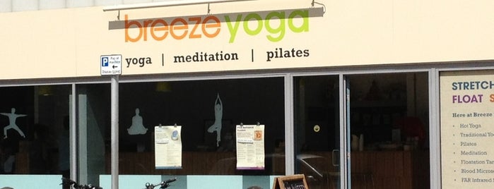 Breeze Yoga is one of Weekend faves.