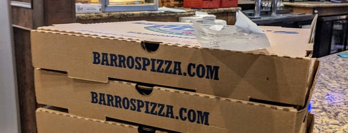 Barro's Pizza is one of Italian.