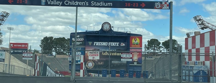 Bulldog Stadium is one of Fresno Area Favorites.