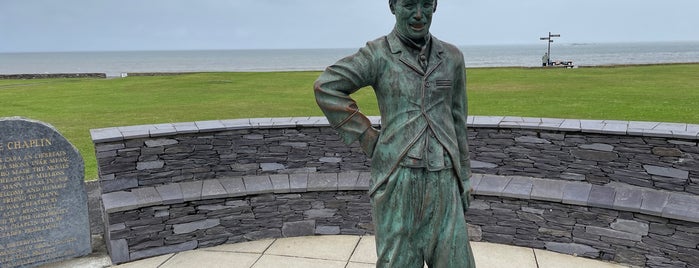 Charlie Chaplin Statue is one of Ireland.