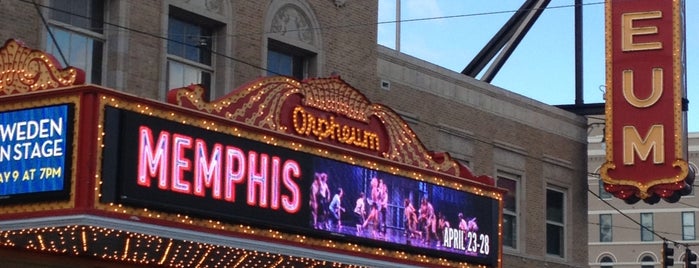 Orpheum Theater is one of St. Jude Marathon 2011.
