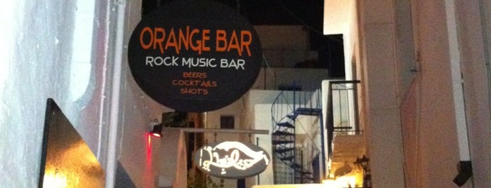 Orange is one of Bars In Europe I've visited..