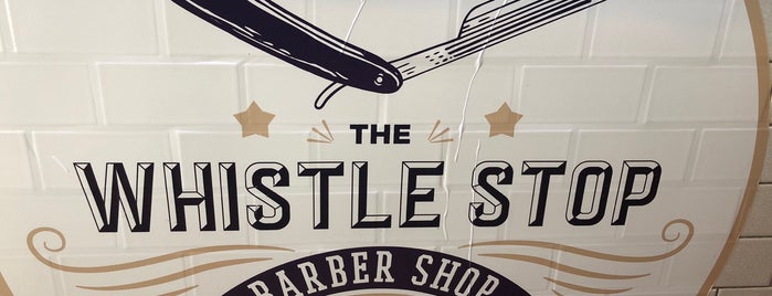 The Whistle Stop Barber Shop is one of Lieux qui ont plu à Elise.