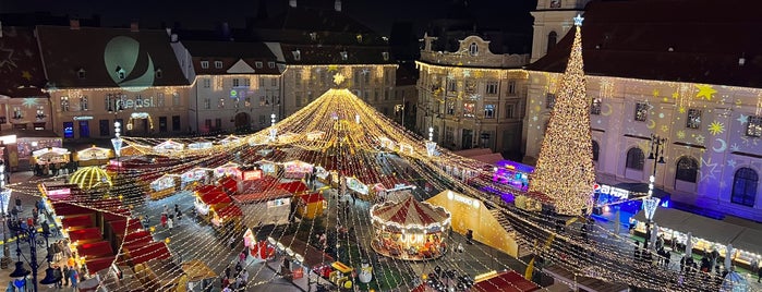 Sibiu is one of Bucharest.