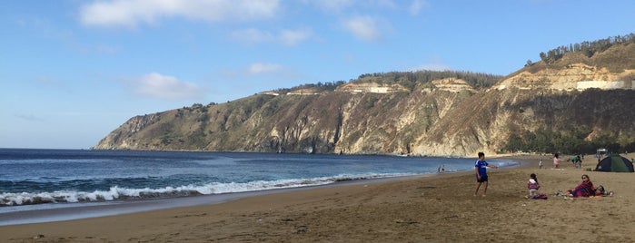 Playa Laguna Verde is one of casa blager gx.