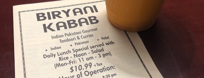 Biryani Kabab is one of Lugares guardados de Russell.