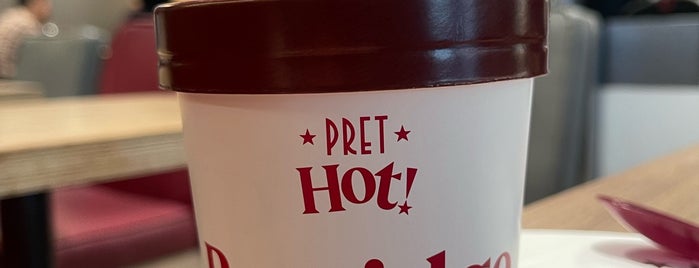 Pret A Manger is one of James’s Liked Places.