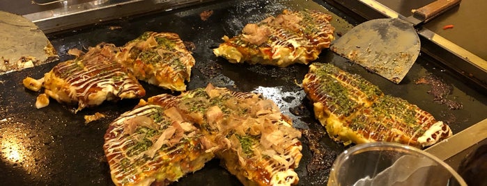 Seiwaa Okonomiyaki & Teppanyaki Restaurant is one of Orte, die Henrik gefallen.