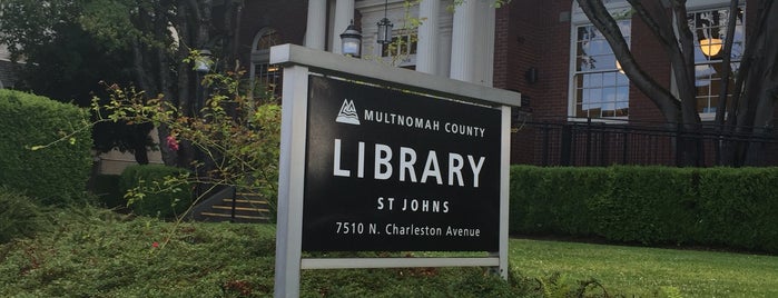 Multnomah County Library - St. Johns is one of Multnomah County Libraries.