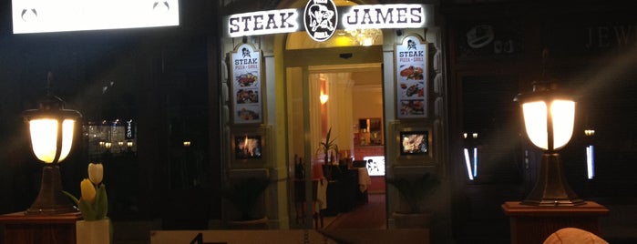 Steak James is one of สถานที่ที่ Douglas ถูกใจ.
