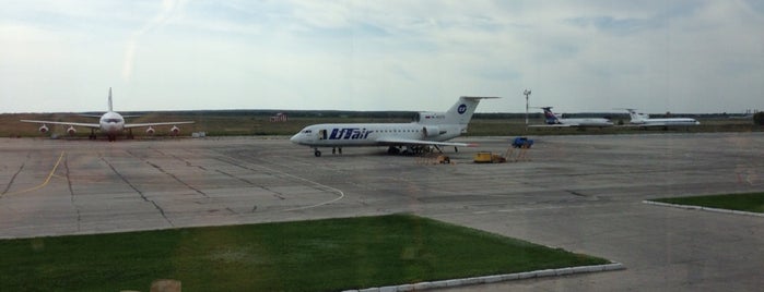 Ulyanovsk International Airport (ULV) is one of Locais curtidos por Andrey.