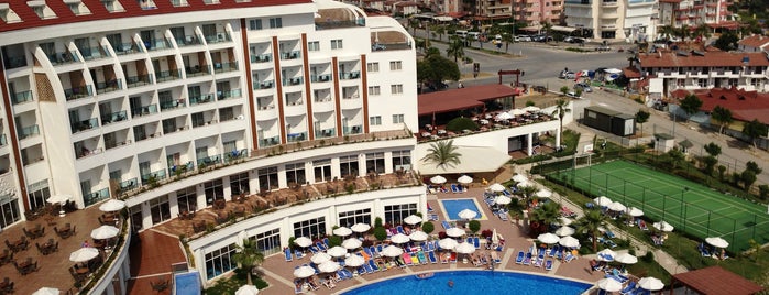 Side Prenses Resort Hotel & Spa is one of Orte, die Suheyla gefallen.