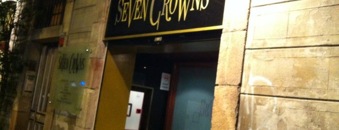 Seven Crowns is one of Gintonics de muerte en Barcelona.