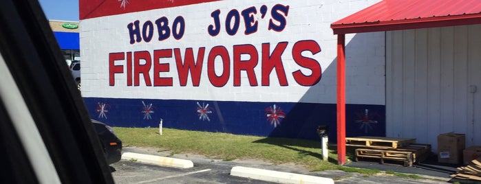 Hobo Joe's Discount Fireworks is one of South Carolina.