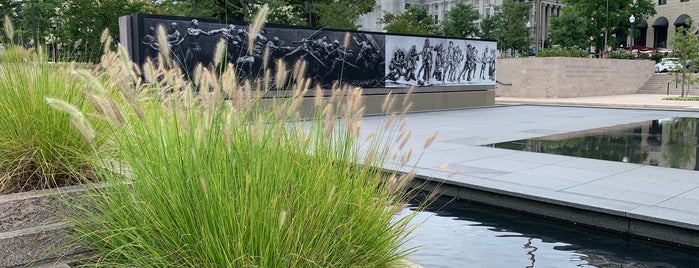 Pershing Park is one of Washington Memorials.