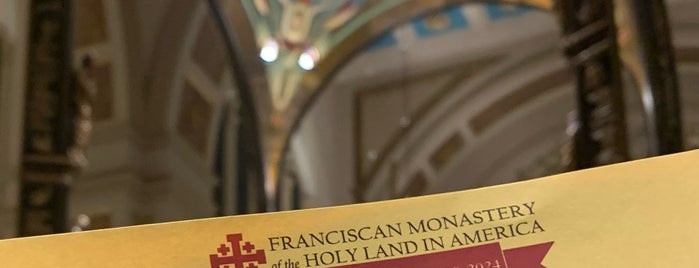 Franciscan Monastery of the Holy Land in America is one of DC Monuments.