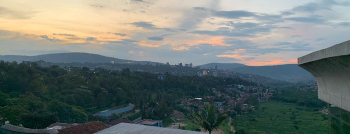 Inzora Rooftop Cafe is one of Visiting Kigali.