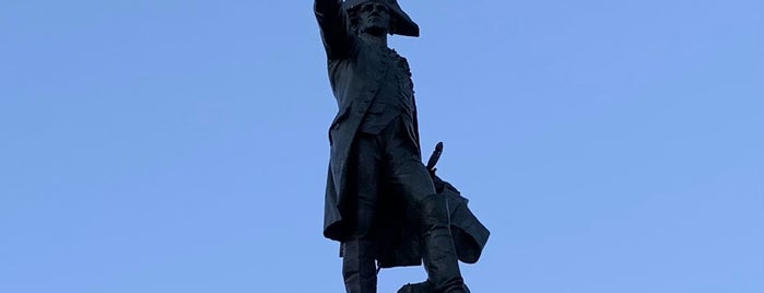 Rochambeau Statue is one of DC Monuments.
