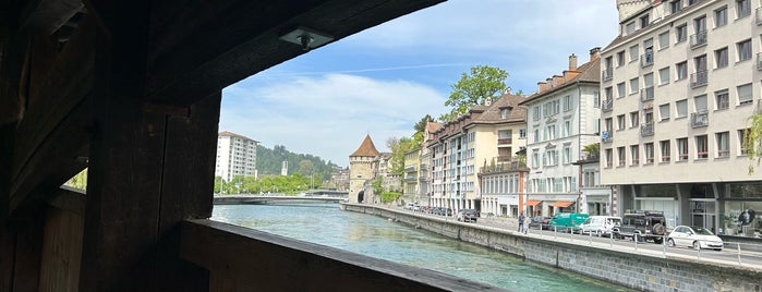 Spreuerbrücke is one of Switzerland.