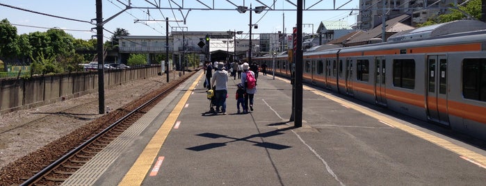 Nishi-Tachikawa Station is one of 鉄道駅.