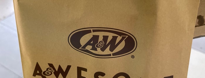 A&W is one of Favourite Food Outlets !!.