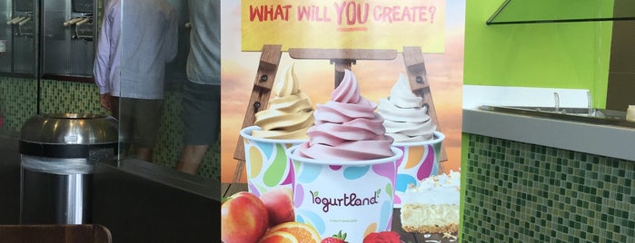 Yogurtland is one of have to go back.